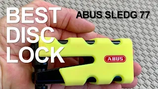 ABUS SLEDG 77 disc lock - why you don't need more