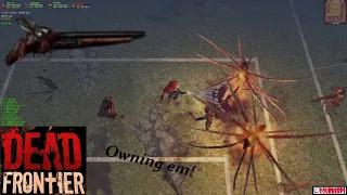 Dead Frontier 3D | Bucktooth Blaster VS Flaming Wraiths