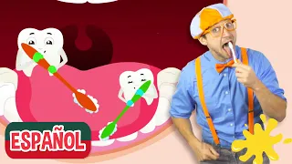 Canción Cepilla tus Dientes con Blippi Español | Videos Educativos | Aprender los Numeros