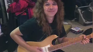 Rising Force Yngwie J Malmsteen cover by Eddie W.O malmsteen #studio 41Band