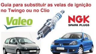 Guia para substituir as velas de ignição - Renault 1.2 - Motor D7F - Twingo, Clio..