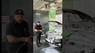 How to wash the engine at a self-service car wash