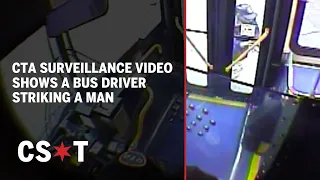 CTA surveillance video shows bus driver striking a man, $3 million settlement awarded