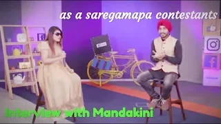 Mandakini da interview louba // saregamapa yaobgidmak//