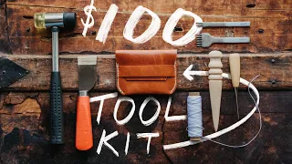 Making a DIY WALLET with a $100 TOOL BUDGET!