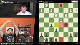 Hikaru Nakamura Premoves Entire Game to Defeat Magnus Carlsen | Chess.com