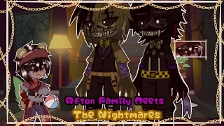 🧸~Afton Family Meets The Nightmares~🧸 || Gacha Club FNAF || My AU