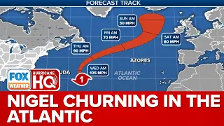 Nigel Could Become Next Major Hurricane In The Atlantic