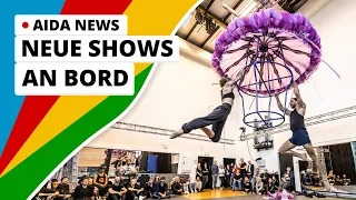 AIDA News: Neue Shows an Bord