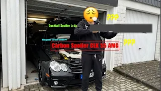 CLKSociety | Stevos neuer Carbonspoiler CLK55 AMG (W209) Kompressor |  | Blackseries AMG Spoiler??