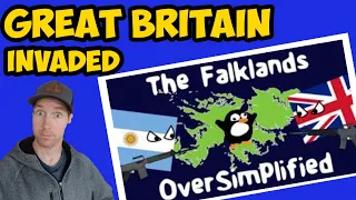 Californian Reacts | The Falklands War - Britain vs Argentina