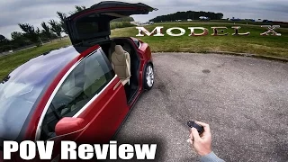 Tesla Model X Review POV Test Drive