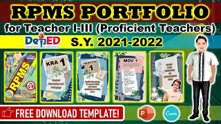 COMPLETE RPMS PORTFOLIO FOR TEACHER I-III (S.Y. 2021-2022) | FREE DOWNLOAD TEMPLATE!