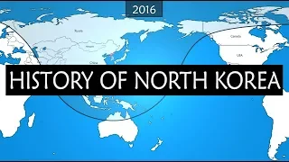 North Korea  - 70 years of history on a Map