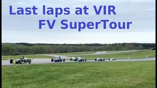 Last 4 laps of Formula Vee @ VIR Super Tour