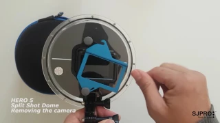 Hero 5 Dome Port - Removing the Camera