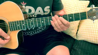 New Order-Blue Monday-Acoustic Guitar+Looper Lesson.