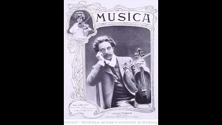 Dvorak:  Slavonic Dance no. 1 in G minor op. 46 no. 2 (arr. by Kreisler) - Jacques Thibaud, violino