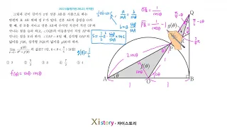 2022 6월 평가원28 (고3) 미적분