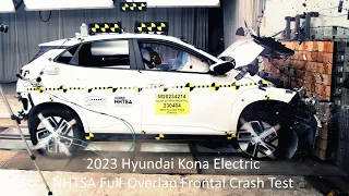 2019-2023 Hyundai Kona Electric NHTSA Full-Overlap Frontal Crash Test