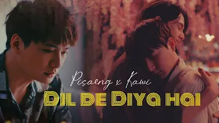 Pisaeng x Kawi | ♪ Dil De Diya Hai | #thaihindimix #blfmv #bemyfavorite