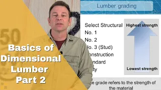 Dimensional Construction Lumber continued, Species and Lumber Stamps - Intro to Wood-Based Materials