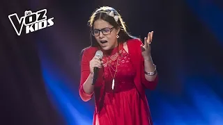 Fercha canta Así no te Amará Jamás - Audiciones a ciegas | La Voz Kids Colombia 2018
