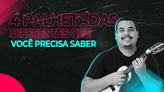 4 Palhetadas OBRIGATÓRIAS no CAVAQUINHO | Claudio Capacle