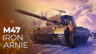 M47 Iron Arnie — танк Шварценеггера!- Стрім Українською #wot_ua