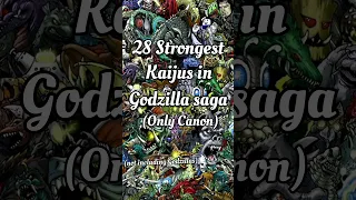 28 Strongest Kaijus in Godzilla Universe