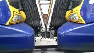 Siemens Class 380 train Uncoupling