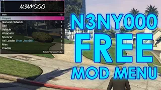 GTA V Online PC 1.58 | N3NY000 1.0.2 NEW FREE MOD MENU | ONLINE OPTIONS | *UNDETECTED* | + Tutorial!