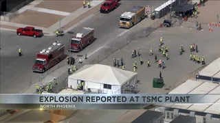 Construction worker seriously hurt after reported explosion at TSMC Plant in Phoenix