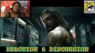 AQUAMAN || Trailer Reaction (Comic-Con 2018)