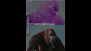 Evolved Godzilla VS Scar King