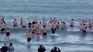 Christmas day swim at Portmarnock 2016