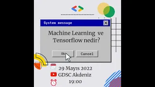 Machine Learning ve Tensorflow nedir?