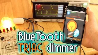 Bluetooth TRIAC AC power control