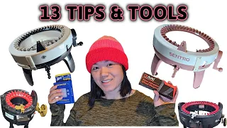 BEST Tools to use with your Circular Knitting Machine