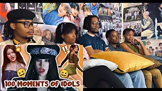 100 ICONIC KPOP MOMENTS in the HISTORY of FEMALE IDOLS Part 2 (REACTION)
