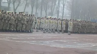 Присяга 8 чернігівського навчального центру