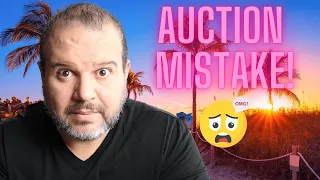 Foreclosure Auction Mistakes!  Don't Lose Money Buying at a Foreclosure Auction.