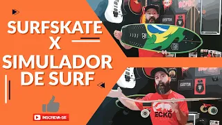 DIFERENÇA ENTRE SURFSKATE X SIMULADOR DE SURF #skate #surf #surfskate #simuladordesurf