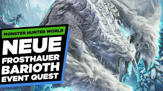 Neuer Barioth mit legendärer Rüstung - Das erwartet dich Monster Hunter World Iceborne News Deutsch