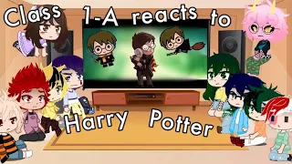 Class 1-A reacts to Harry Potter ||Tik Toks||