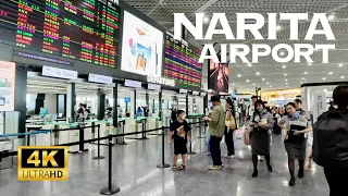 [4K] NARITA Airport All Terminal 🐧 Nonstop Walking Tour / 成田空港 全ターミナル 散歩