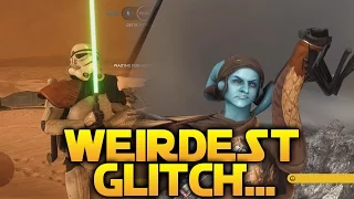 Star Wars Battlefront: Hero Transformation Glitch!