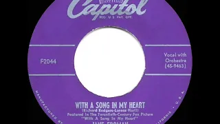 1952 HITS ARCHIVE: With A Song In My Heart - Jane Froman