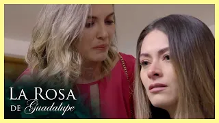 Luz María se entera que Silvana espera un hijo de Fausto| La Rosa de Guadalupe 3/4 | Jugar con fuego