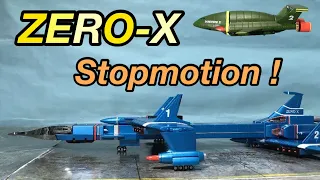 Thunderbirds ARE GO ! ZERO-X Stop motion Assembly & Launching 0X 新世紀合金 ゼロエックス号 コマ撮り レビュー! サンダーバード劇場版